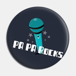 PA PA ROCKS Pin