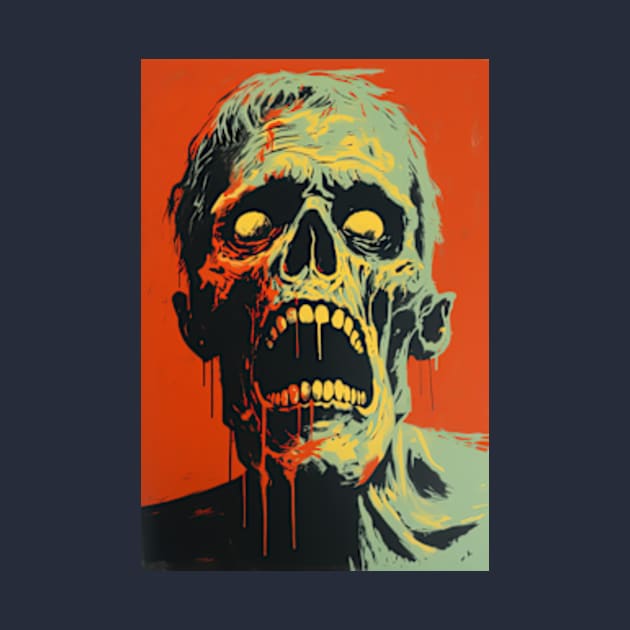 Vintage Zombie by Daniac's store