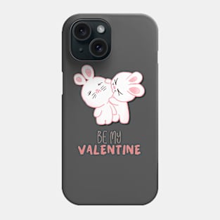 Be My Valentine.Hares Phone Case