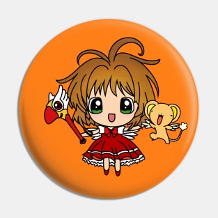 Card Captors Sakura Chibi Tshirt Merchandise Pin