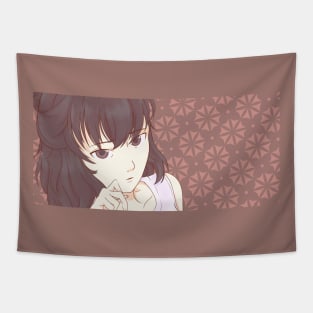 Brown eyed girl Tapestry