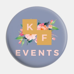 KF Events Block Logo Pin