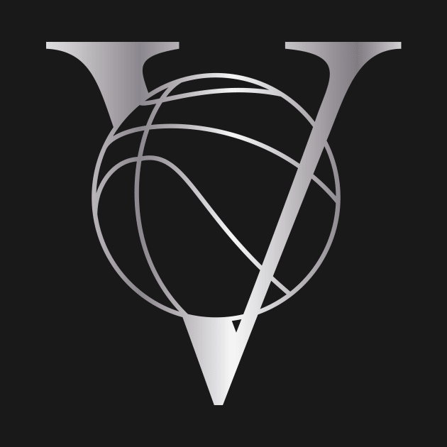 V Basketball Silver by MHich