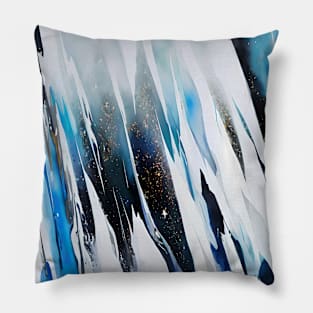 Abstract, Marble, Watercolor, Colorful, Vibrant Colors, Textured Painting, Texture, Gradient, Wave, Fume, Wall Art, Modern Art Pillow