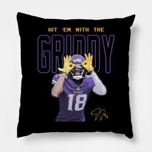 Justin Jefferson Griddy Pillow