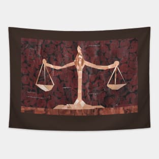 Scales of Justice Tapestry