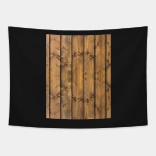 Wood planks pattern Tapestry