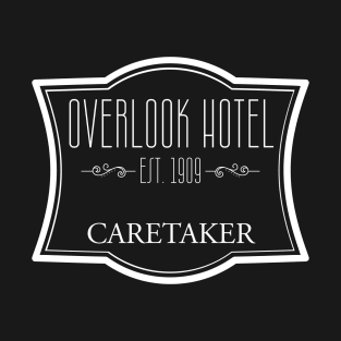 Overlook Caretaker - White Print T-Shirt