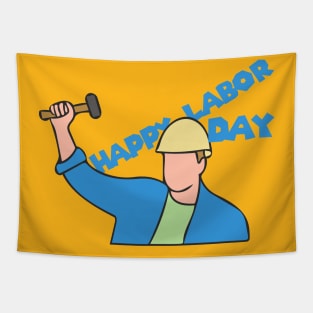 happy labor day Tapestry