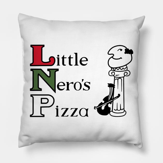 Little Nero's Pizza Pillow by klance