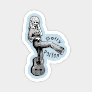 Dolly Parton Vintage Old Style Magnet