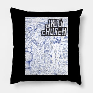 DRUG CHURCH BAND Pillow