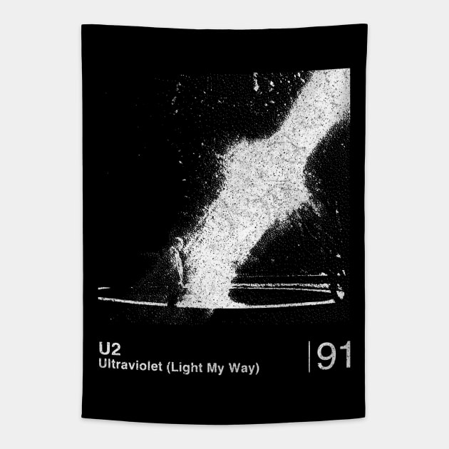 U2 / Minimalist Graphic Design Fan Artwork Tapestry by saudade