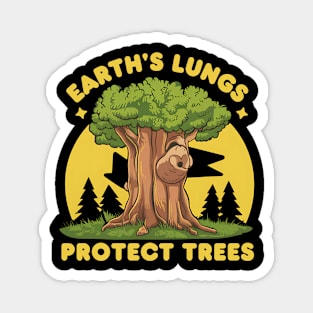 Protect Trees Magnet