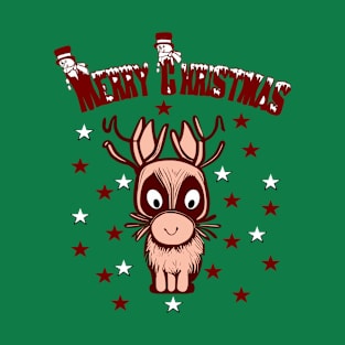 Merry Christmas Reindeer T-Shirt