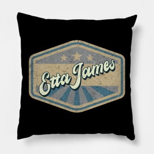 vintage Etta James Pillow