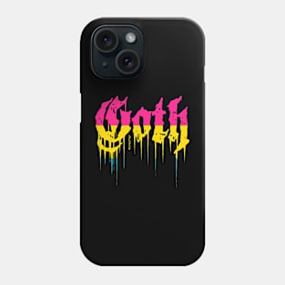 Goth pansexual Phone Case