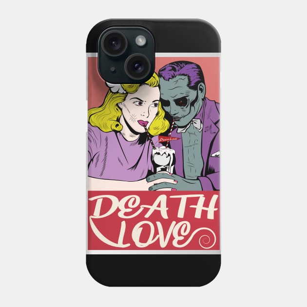 Death Love Phone Case by JHFANART