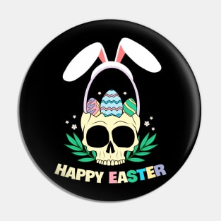 HAPPY EASTER SKULL SQUAD Pin