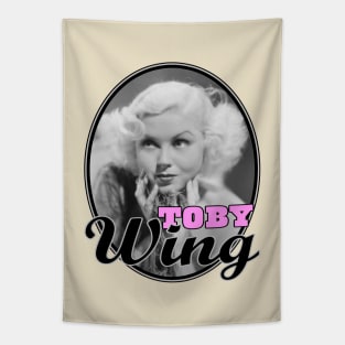 Toby Wing: Blond Beauty Tapestry