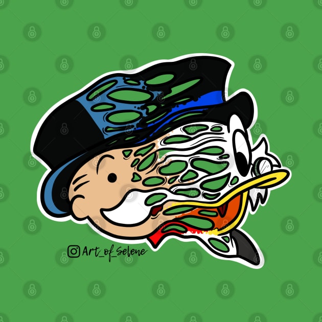 Uncle Pennybags & Uncle Scrooge by Art_of_Selene