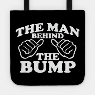 The Man Behind the Bump Mens Tote