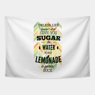 The truth about Lemons Tapestry