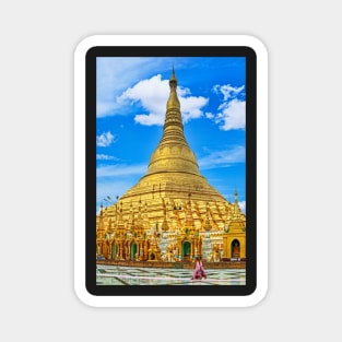 Shwedagon Pagoda. Magnet