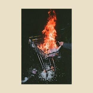 cart fire T-Shirt