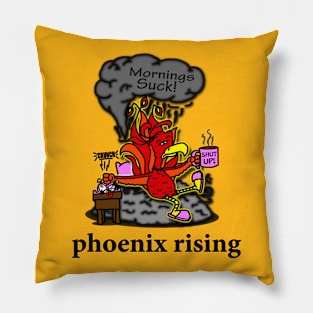 Phoenix Rising Pillow