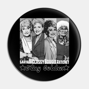 The Golden Squad Girls Pin