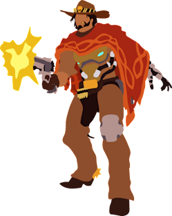 Minimalist McCree Magnet