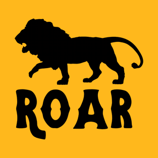 Lion Clipart Roar Design T-Shirt