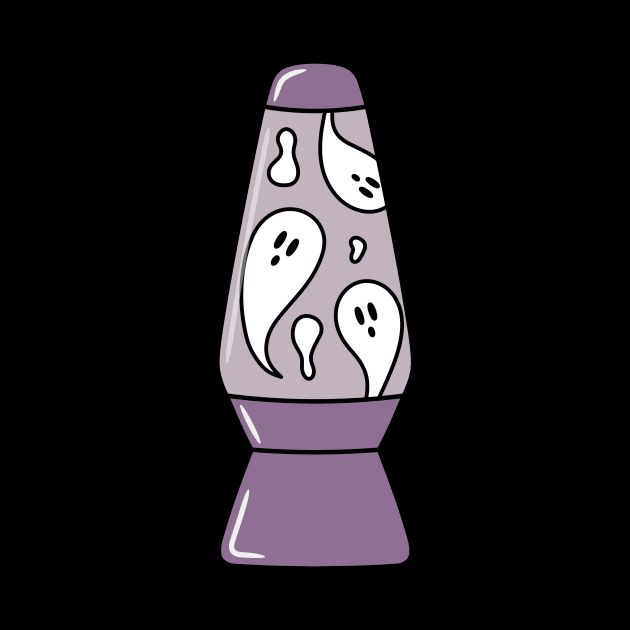 Ghost lava lamp by Maariahdzz