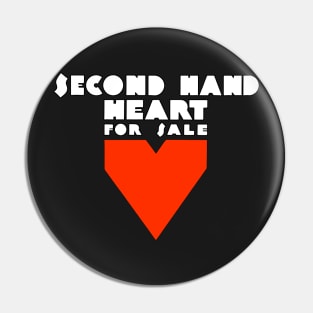 Second Hand Heart For Sale Pin