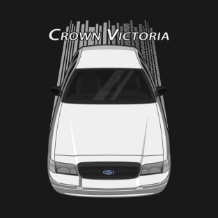 Ford Crown Victoria Police Interceptor - White T-Shirt