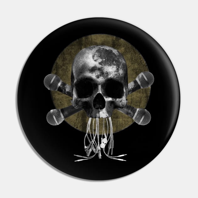 skull Pin by MarkoShirt