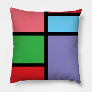 Pizzazz Color Block Pillow