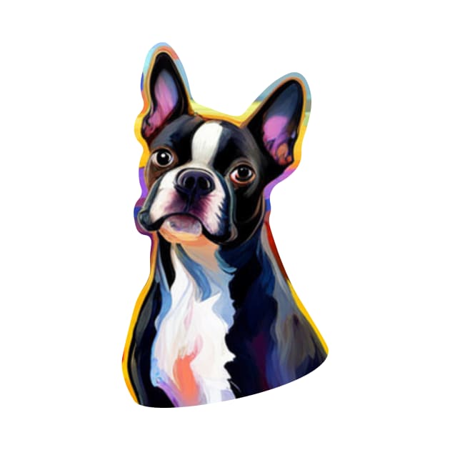 Boston Terrier by DestructoKitty