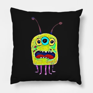 Cute Alien 2 Pillow