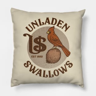 The Unladen Swallows Pillow