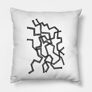 Checkerboard Corners Pillow