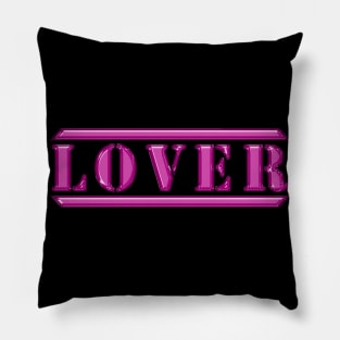 Lover Pink Pillow