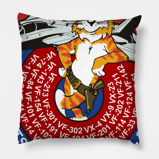 Tomcat Pillow by MBK