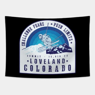 Ski Loveland Colorado Tapestry