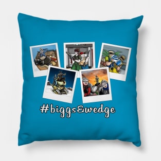 Biggs and Wedge memories Pillow