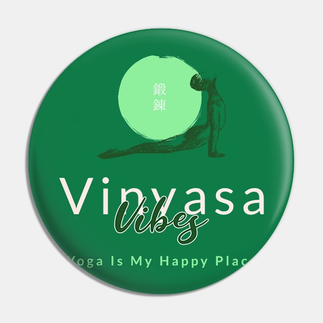 Vinyasa Vibes - Yoga Pin by Khat&Kappibara