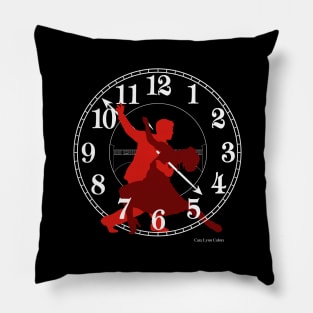 Dance like Clockwork Pillow