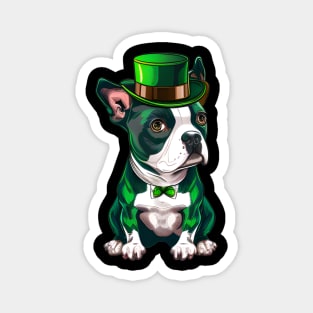 Just A Frenchie Cute Dog For St. Patrick's Day Magnet