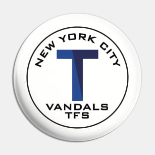 TFS Crew Vintage Transit Style Pin